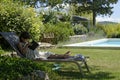 Girl on a recliner reading