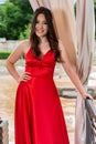 Radiant Beauty: Positivity and Style in a Red Dress