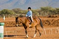 Girl rider Royalty Free Stock Photo