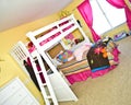 Girl's Bedroom with Bunk Bed