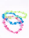 GirlÃÂ´s plastic bracelet Royalty Free Stock Photo