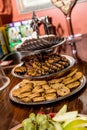 Girl Scout Cookie Tray Royalty Free Stock Photo