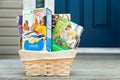Girl Scout cookies delivered Royalty Free Stock Photo