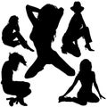 Girl Silhouettes