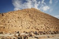 Pyramid of Khafre,Giza plateau,Egypt Royalty Free Stock Photo