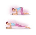 Exercise to strengthen the abdominal