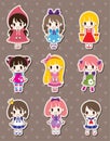 Girl stickers