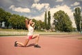 Girl stretching workout. Stretching muscles. Yoga coach. Pilates fitness and weight loss. Stretching exercises. Training Royalty Free Stock Photo