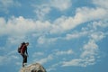 Girl on the summit