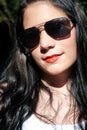 Girl in sunglasses Royalty Free Stock Photo