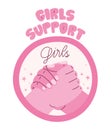 girl support design