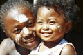 Girl with traditionally painted face