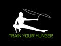 Girl train your hunger diet exercise