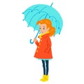 Girl with umbrella