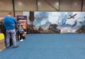 Wargaming booth at CEE 2017 in Kiev, Ukraine.