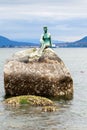 Girl in Wetsuit Statue at Stanley Park, Vancouver