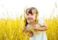 Girl in the wheat field