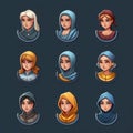 girl woman medieval ai generated