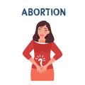 Girl worried about unwanted pregnancy, abortion