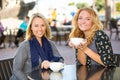 Girlfriends coffee Royalty Free Stock Photo