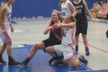 Girls Basketball Action Royalty Free Stock Photo