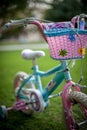 Girls bicycle Royalty Free Stock Photo