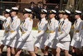 Girls-cadets of the Military University and Volsky military Institute of material support named after A. Khrulyov