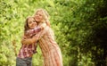 Girls children best friends hug. Sisterhood love and support. Happy childhood. Hug and love concept. Kids happy together Royalty Free Stock Photo