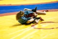 Girls compete in Sambo