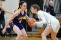 Girls competing during the girls fall high school basketball tournament in Australia