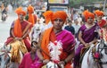 Girls dress-up like female warriors