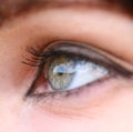 Girls eye Royalty Free Stock Photo