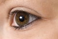 Girls eye Royalty Free Stock Photo