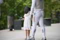 Girls fencing and practicing with sword