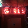 GIRLS - Glowing Neon Sign Toilet