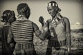Girls of Hamer tribe, Ethiopia, Africa