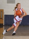 Girls High School Basketball Royalty Free Stock Photo