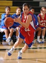 Girls High School Basketball Royalty Free Stock Photo
