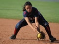 Girls High School Softball Royalty Free Stock Photo