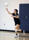 Girls High School Volleyball Royalty Free Stock Photo