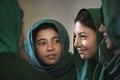 Girls learning in the only school in the village of Shimshal 3100m is a government school taught by teachers based in the village