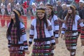 Girls from Mizoram performing traditional dance at Nagaland India