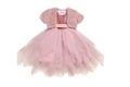 Girls pink dress. Royalty Free Stock Photo