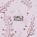 Girls power card