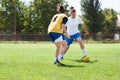 Girls soccer Royalty Free Stock Photo