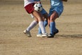 Girls Soccer Game Royalty Free Stock Photo