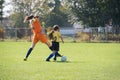 Girls soccer Royalty Free Stock Photo