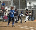 Girls Softball Royalty Free Stock Photo