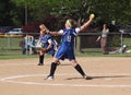 Girls Softball Royalty Free Stock Photo