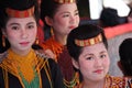 Girls at Toraja Funeral Ceremony